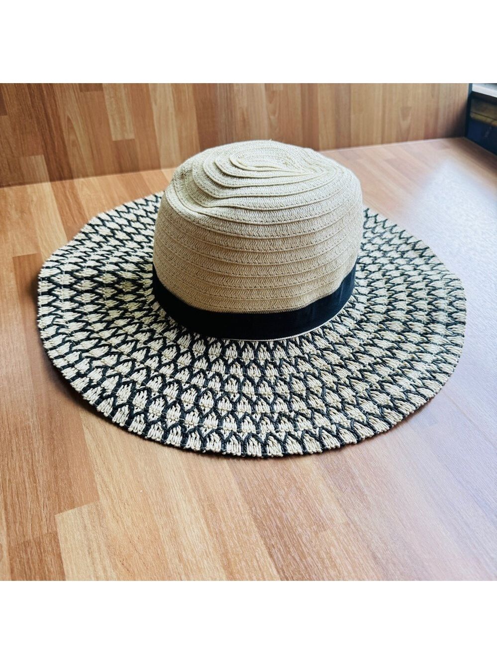Shiraleah wicker summer women's hat nwot - Picture 10 of 11
